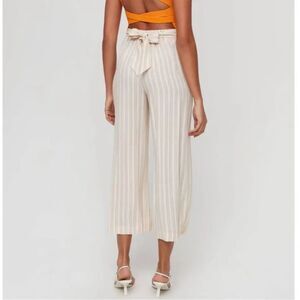 ARITZIA Wilfred Faun Cropped Wide Leg Pant Sz XS‎